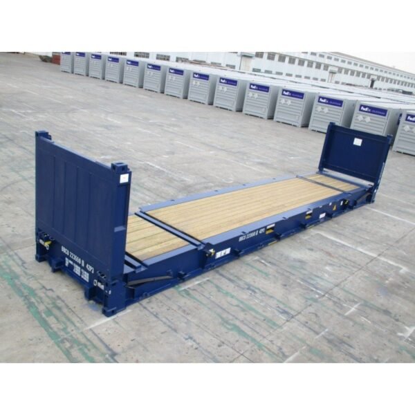 Conteneur Flat Rack 40 pieds 29,7 m² - Transport