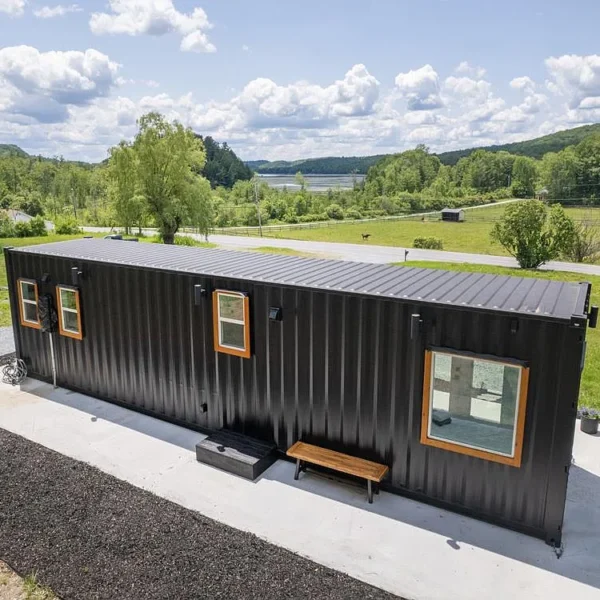 Tiny house conteneur habitable – 29,73 m² – 1 chambre
