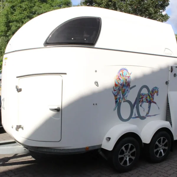 Van chevaux Böckmann Master Edition 60 – 2 places – charge 2400 kg