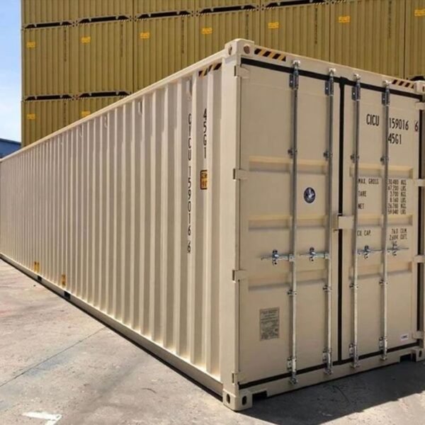 Conteneur maritime 40 pieds – 29,72 m² – stockage