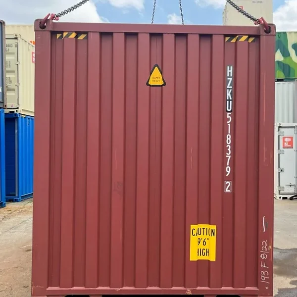 Conteneur maritime 30 pieds High Cube – 21,6 m² – stockage