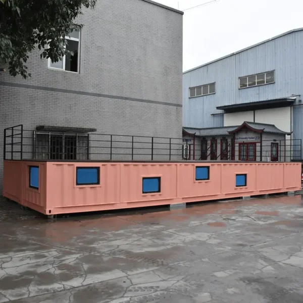 Conteneur piscine Umaywin SP02 – 25,96 m² – Profondeur 1,2 m