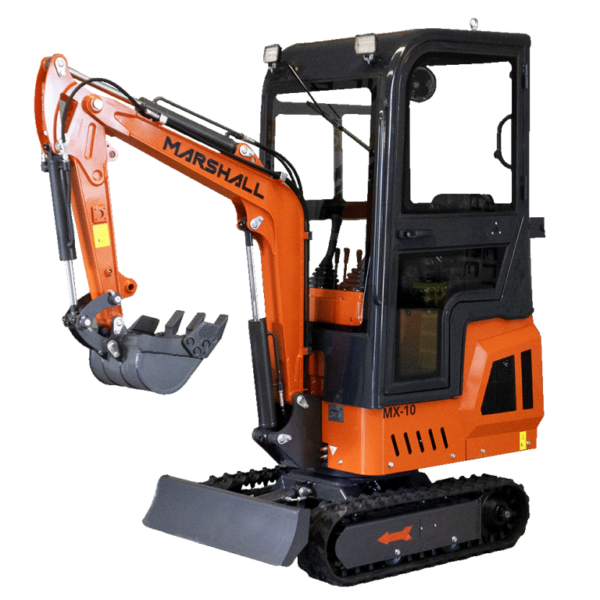 Mini pelle 1000 kg – 10 CV – travaux de terrassement
